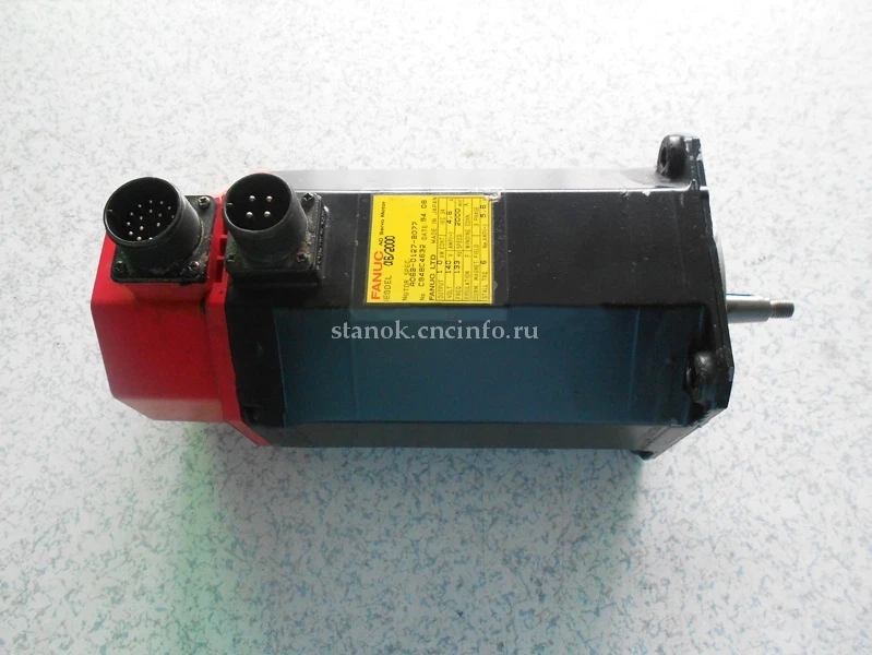 Сервомотор FANUC модель α6/2000 A06B-0127-Bxxx