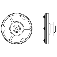 M3 алюминиевая адаптерная пластина, VAST XXT TL1, для систем ZEISS A-5555-1235